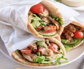 Chicken Shawarma Roll